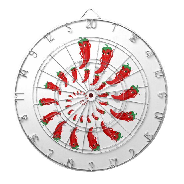 Red Pepper Diva Spiral Darttavla (Framsidan)