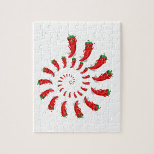 Red Pepper Diva Spiral Pussel