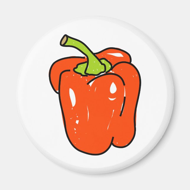 Red Pepper Magnet (Framsidan)