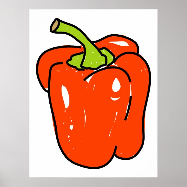 Red Pepper Poster (Framsidan)