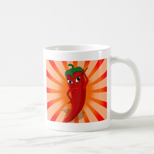 Red Pepper Superstar Kaffemugg (Höger)
