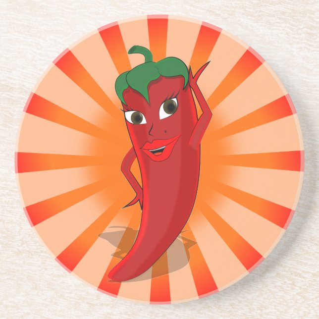Red Pepper Superstar Underlägg (Framsidan)