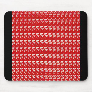 RED PERCENT SIGN MUSMATTA