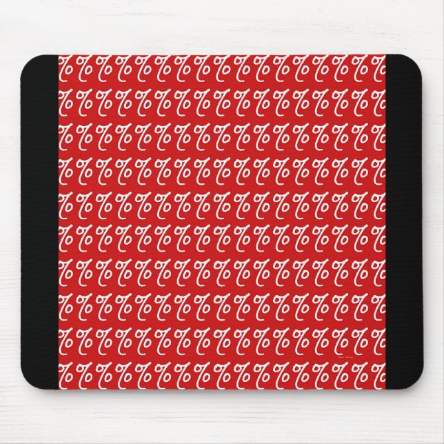 RED PERCENT SIGN MUSMATTA (Framsidan)