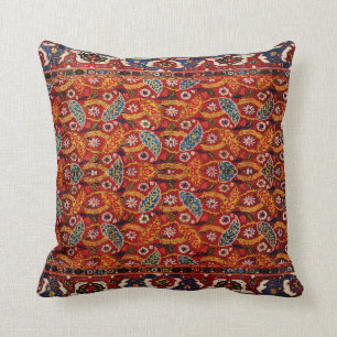 Red Persian Ethnic Oriental Matta Kudde