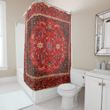 Red Persian Matta från Mashhad