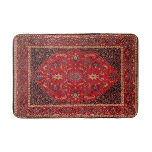 Red Persian Matta från Mashhad Bath Mat