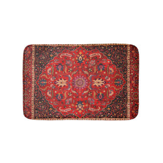 Red Persian Matta från Mashhad Bath Mat
