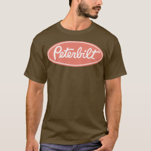 Red peterbilts lastbilar logotyp t shirt