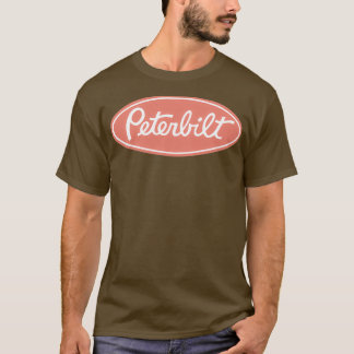 Red peterbilts lastbilar logotyp t shirt