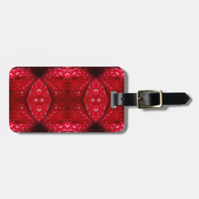 Red Petunia Ikat 4 till Bagagebricka (Horisontell Framsida)