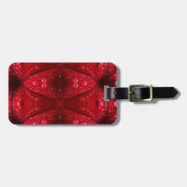 Red Petunia Ikat 5 Bagagebricka