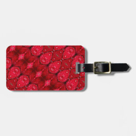 Red Petunia Ikat too Bagagebricka