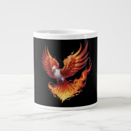 Red phoenix jumbo mugg
