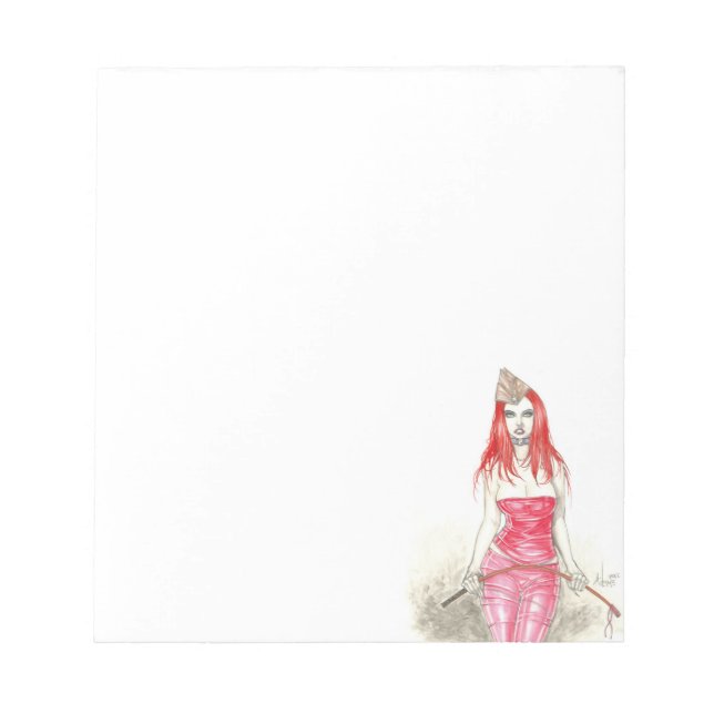 Red Phoenix Stigning Anteckningsblock (Framsida)