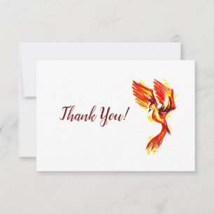 Red Phoenix - tackkort Tack Kort