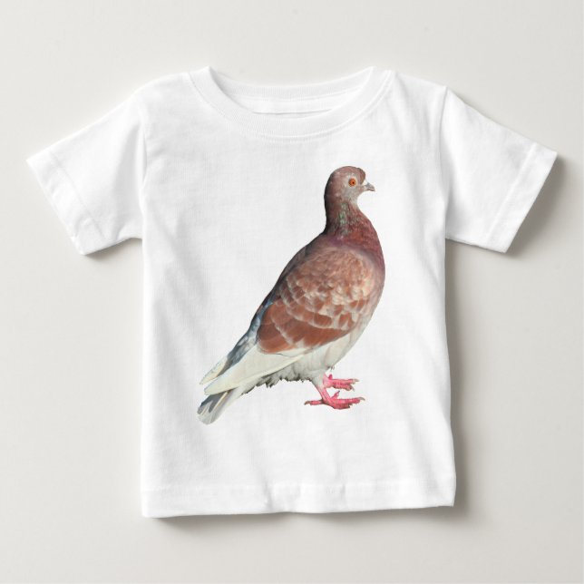 Red Pigeon (isolerad) T Shirt (Framsida)