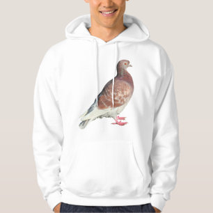 Red Pigeon (isolerad) Tröja Med Luva