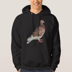 Red Pigeon (isolerad) Tröja Med Luva