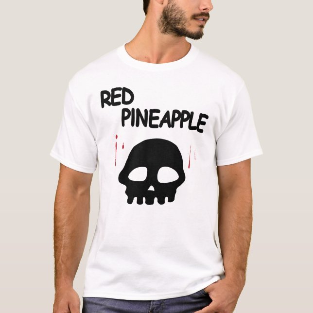 RED PINEAPPLE T-SHIRT (Framsida)