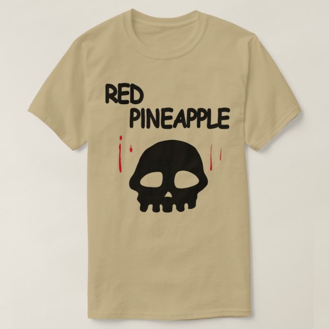 RED PINEAPPLE  T SHIRT (Design framsida)