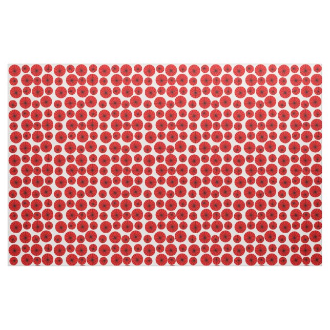 Red Pinjul Tyg (Fat Quarter)
