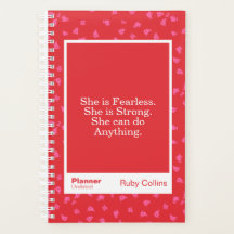 Red/Pink Floral Block Quote | Fully Customizable