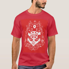 Red Pirater T Shirt