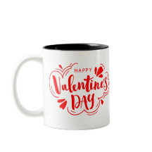 Red Pixelated Valentine Day Art