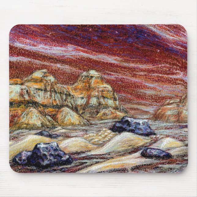 Red Planet Mousepad Musmatta (Framsidan)