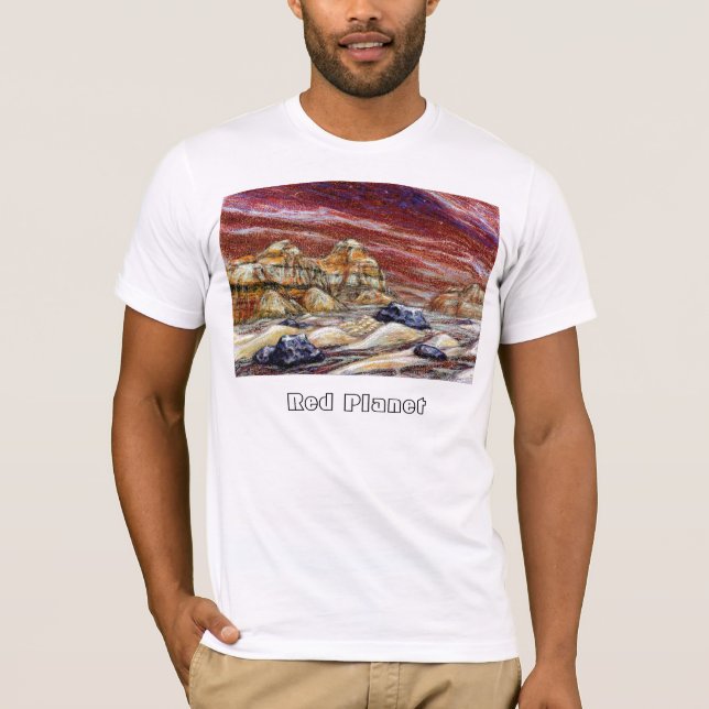 Red Planet T-Shirt (Framsida)