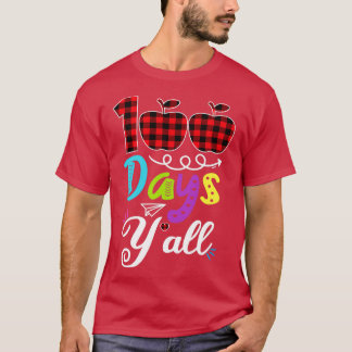 Red Play 100 DAGAR Yx27all Lustigt 100-dagars Scho T Shirt