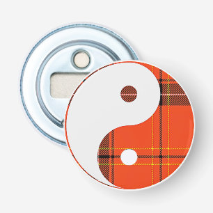 Red Play and White Yin Yang Flasköppnare