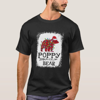 Red Play Bear-julen Rainbow Pajama Matc T Shirt