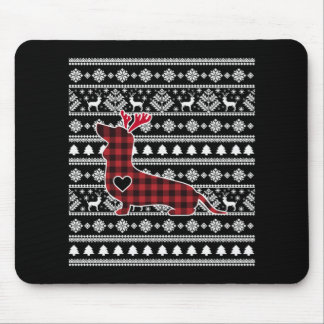 Red Play Buffalo Dachshund Hund jul Musmatta
