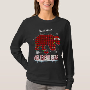 Red Play Buffalo Girlkompis Bear jul Pajama T Shirt