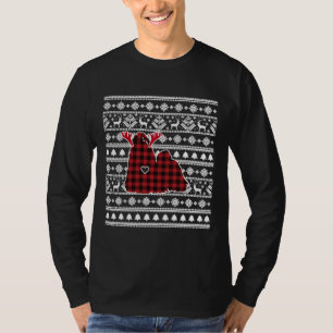 Red Play Buffalo Pommern Hund jul Pajamas T Shirt
