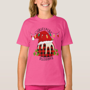 Red Play Buffalo Santa julpudding Unisex T Shirt