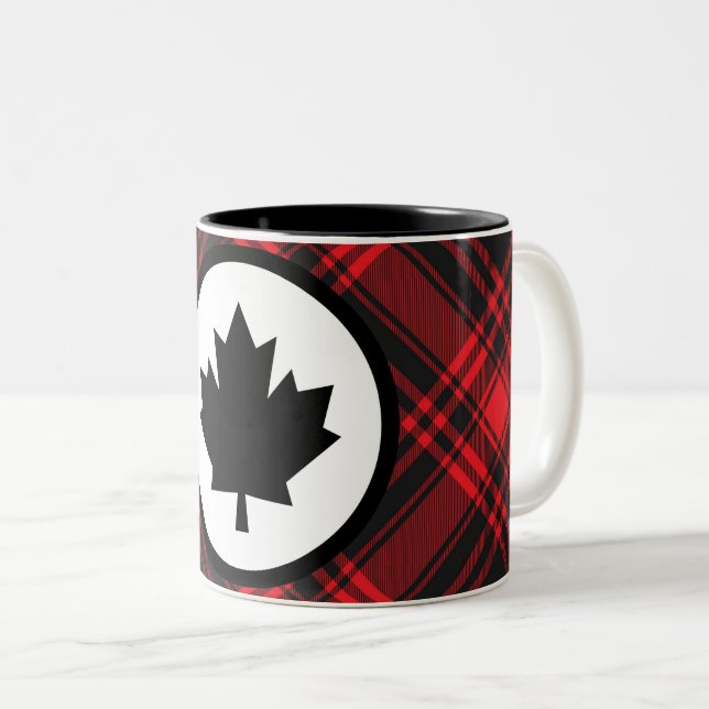 Red Play Canada Two-Tone Mugg (Framsida höger)