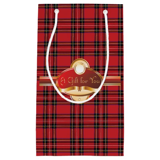 Red Play Finare-etikett Gift-flagga (Framsidan)