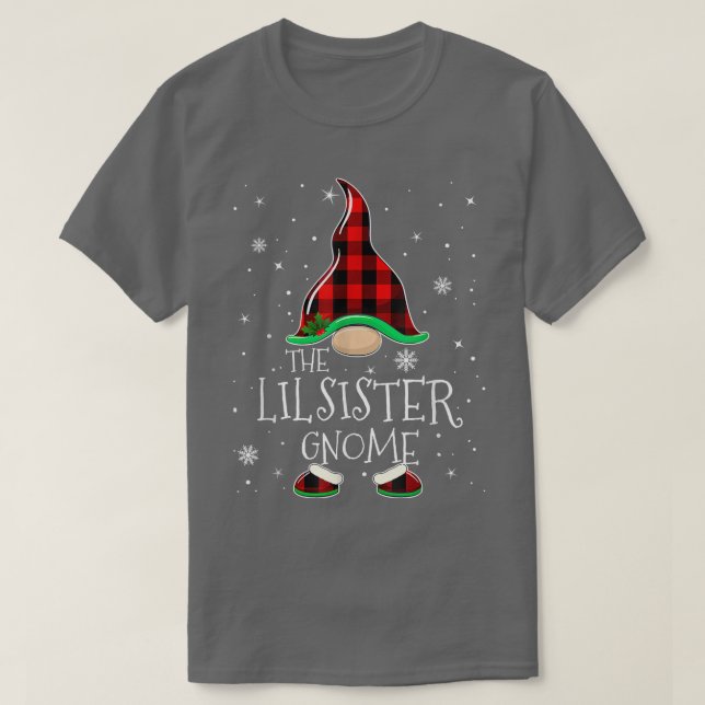Red Play Gnome-familjens julafton T Shirt (Design framsida)