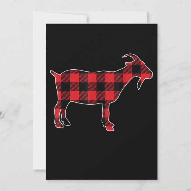 Red Play Goat juljul Spara Datumet (Framsida)