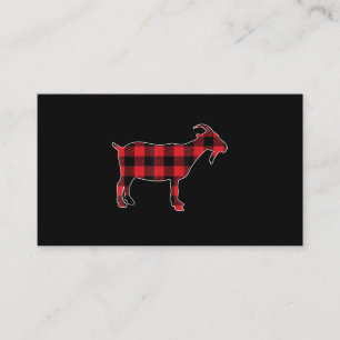 Red Play Goat juljul Visitkort