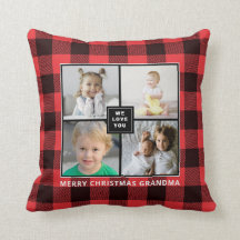 Red Play |God jul Grandma |Fotokollage