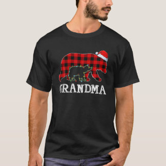 Red Play Grandma Bear T Shirt