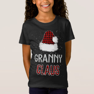 Red Play Granny Claus Matching Family Funny Chris T Shirt