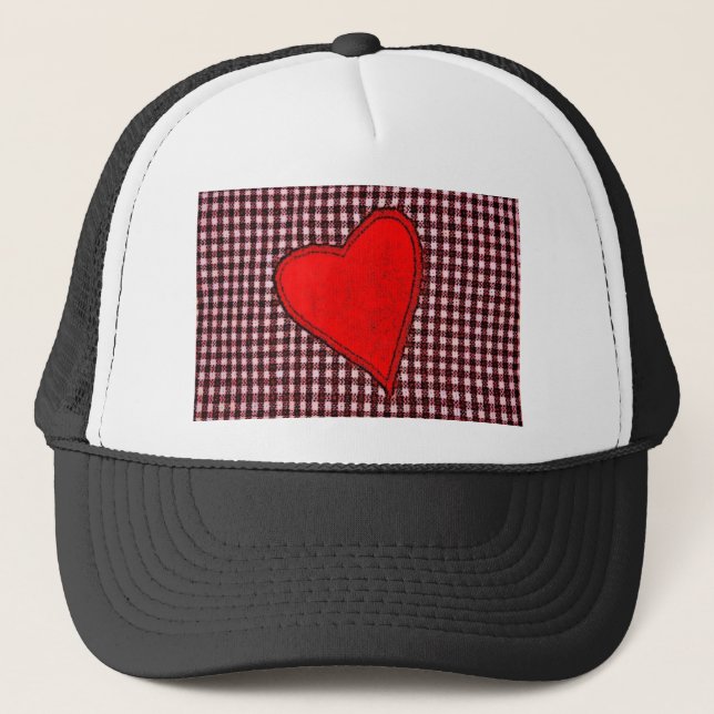 Red Play Heart Truckerkeps (Framsida)