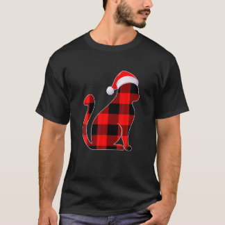 Red Play julklat Kitten Älskare Cat Pappa T Shirt