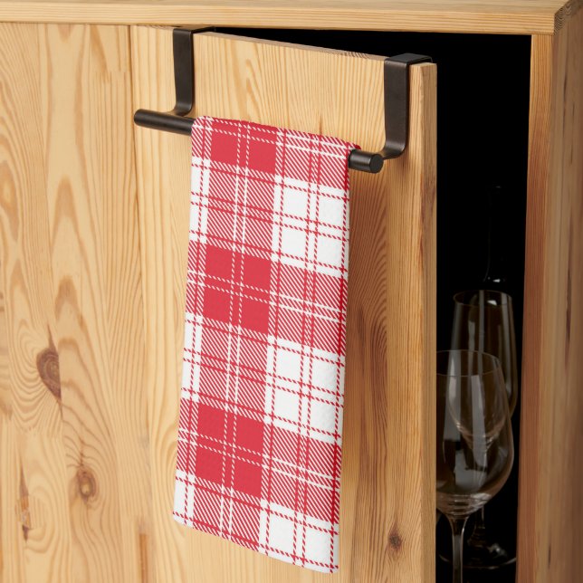 Red Play Kitchen Towel Kökshandduk (Thirds Fold)