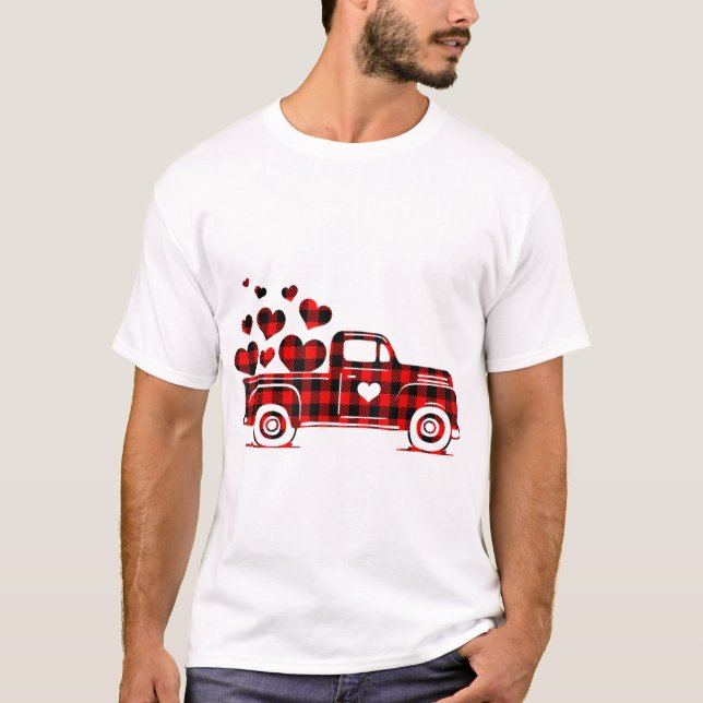 Red Play Lastbil Alla hjärtans dag 2023 par M T Shirt (Framsida)